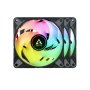 Arctic P12 PWM 120mm PST A-RGB 3 komada set ventilatora crni ACFAN00232A - slika 2