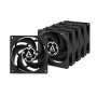 Arctic P8 PWM PST 80mm 5 komada set ventilatora crni ACFAN00154A - slika 1