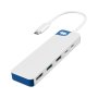 TARGUS HyperDrive Flex 5 Port USB-C Hub beli (HD4101BUGL) - slika 1