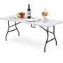 EPRO Garden sklopivi baštenski sto 180x74x74cm, metal-plastika - slika 3