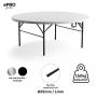 EPRO Garden sklopivi baštenski sto Ø122 74cm, metal-plastika - slika 1