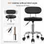 Bolzz ROTIRAJUĆA STOLICA SA NASLONOM, PODESIVA, ZA SALON - ORDINACIJU MODERNO 13 - slika 2