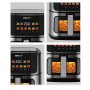 HALEY HY2560 Digitalni Air Fryer 12.5l 3000W - slika 5