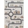 Conceptum Hypnose Tepih (80 x 300) Bohem Kids Road Cream Grey - slika 1