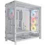 CORSAIR FRAME 5000D RS ARGB High-Airflow White - slika 2