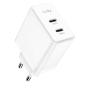 CUDY Cudy CH40_EU Brzi punjac za telefone,laptopove I tablete PD+PPS+QC, 2× USB-C , 40W - slika 1