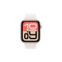 APPLE Watch SE 3 Cellular 40mm Starlight Aluminium Case with Starlight Sport Band - M/L (mep74rk/a) - slika 2