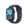 APPLE Watch SE 3 Cellular 44mm Midnight Aluminium Case with Midnight Sport Band - S/M (meph4rk/a) - slika 1