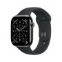 APPLE Watch S11 Cellular 42mm Slate Titanium Case with Black Sport Band - S/M (mf8r4rk/a) - slika 1
