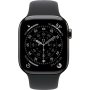 APPLE Watch S11 Cellular 42mm Slate Titanium Case with Black Sport Band - S/M (mf8r4rk/a) - slika 2