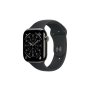 APPLE Watch S11 Cellular 42mm Slate Titanium Case with Black Sport Band - M/L (mf8t4rk/a) - slika 1