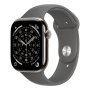APPLE Watch S11 Cellular 46mm Natural Titanium Case with Stone Grey Sport Band - M/L (mfcx4rk/a) - slika 1