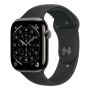 APPLE Watch S11 Cellular 46mm Slate Titanium Case with Black Sport Band - S/M (mfd14rk/a) - slika 1