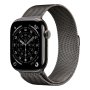 APPLE Watch S11 Cellular 46mm Slate Titanium Case with Slate Milanese Loop - S/M (mfd34rk/a) - slika 1