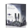 NEDIS COTG15012GY200 DMX Adapter Cable XLR 3-Pin muski na XLR 3-Pin zenski, Nickel Plated, 20m, Round, PVC - slika 3