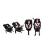CHICCO A-S EVERONE I-SIZE(40-150 CM),GREY BLACK - slika 2