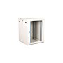 SCHRACK 19'' Nazidni orman 15HU, 600x600 (VxŠxD), DTWG, 100kg, sivi - slika 1