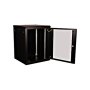 SCHRACK 19'' Nazidni orman 15HU, 600x600 (VxŠxD), DTWH, 100kg, crni - slika 2