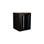 SCHRACK 19'' Nazidni orman 15HU, 600x600 (VxŠxD), DTWH, 100kg, crni - slika 1