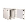 SCHRACK 19'' Nazidni orman 12HU, 600x600 (VxŠxD), DTWG, 100kg, sivi - slika 2