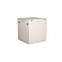 SCHRACK 19'' Nazidni orman 12HU, 600x600 (VxŠxD), DTWG, 100kg, sivi - slika 3