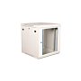SCHRACK 19'' Nazidni orman 12HU, 600x600 (VxŠxD), DTWG, 100kg, sivi - slika 1