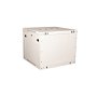 SCHRACK 19'' Nazidni orman 9HU, 600x600 (VxŠxD), DTWG, 100kg, sivi - slika 3