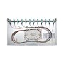 SCHRACK FO Panel 19'',za 24xLCdx adaptera,prazan,1HU,crni,PREMIUM - slika 4