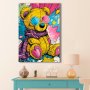 WALLXPERT Dekorativna slika BSRPOPC 017 45 x 70 - slika 1