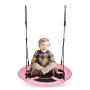 ECO TOYS Baštenska ljuljaška 100 cm, roze - slika 2