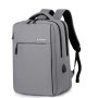 GEMBIRD Ranac poslovni Sivi za laptop 15,6inc 41x30x15cm USB konektor - slika 1