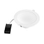 SCHRACK Segon Eco 25W Downlighter 3K, 4K, 6K 230V 90°, EVG, bela - slika 2