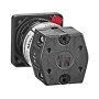 SCHRACK Greb. sklopka MINI/1p/10A/0-1/AC21/mont.na vrata fi22mm - slika 3