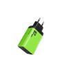 WEKOME WP-U157 Super brzi Strujni GaN punjač, 3-porta USB (3.0 i 2 x 3.1 Tip C) 67W, zeleni - slika 2