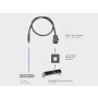 BACHMANN USB Modu Keystone 3.1, tip C crni za adapt. 917.00 i 917.001 - slika 2