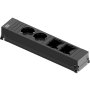 BACHMANN POWER FRAME napojni modul 2xšuko+2x prazno mesto - slika 1