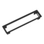 BACHMANN POWER FRAME ugradni okvir 4 mesta, crni - slika 1
