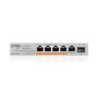 Zyxel XMG-105 5 Port 2,5G 1SFP4 ports 70W total PoE++ Switch - slika 2