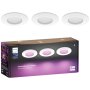 PHILIPS Hue WCA ugradna spot svetiljka (Slim S x3 bela) 929003712102 - slika 1