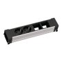 BACHMANN CONFEREN/TOP FRAME napojni modul 2x šuko+2x prazno mesto - slika 1