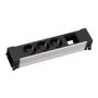 BACHMANN CONFEREN/TOP FRAME napojni modul 3x šuko+1x prazno mesto - slika 1