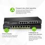 Zyxel GS1915-8EP,PoE 8portGbESmart Switch,60W 802.3at, desk - slika 2
