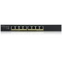 Zyxel GS1915-8EP,PoE 8portGbESmart Switch,60W 802.3at, desk - slika 1