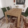 HANAH HOME Trpezarijski sto Single 120 Caucasian Hrast OUTLET - slika 1