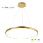 HOME LIGHT Solea 158 LED luster zlatni - slika 1