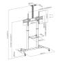 S-BOX FS 3610 W, Podni pokretni nosac - slika 3