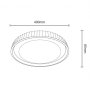 HOME LIGHT Solea 114 CCT LED plafonjera - slika 2