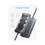ANKER USB-C Data Hub, 8u1, Triple Display, PD 85W doking stanica siva - slika 2