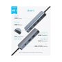 ANKER USB-C Data Hub, 8u1, Triple Display, PD 85W doking stanica siva - slika 3