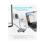 ANKER USB-C Data Hub, 8u1, Triple Display, PD 85W doking stanica siva - slika 5